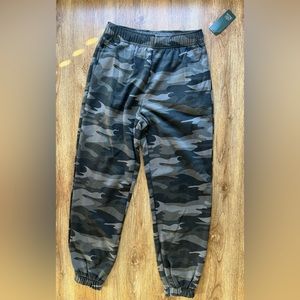 Green Camo Highrise Sweatpants (S)